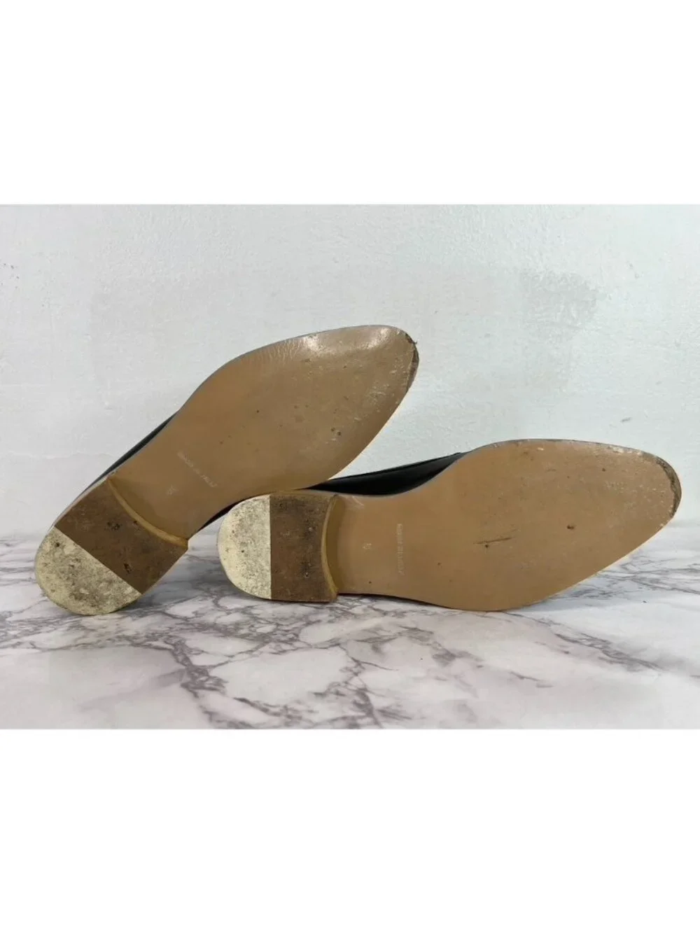 Everlane Women's Black The Modern Leather Loafers Sz 5